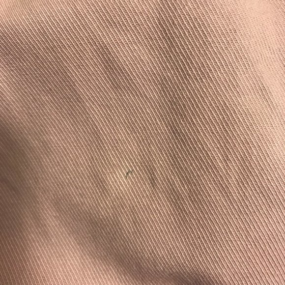 Denim & Co Womens Mauve Pink Button Front Swing Long Sleeve Denim Jacket Size 1X - Picture 9 of 9